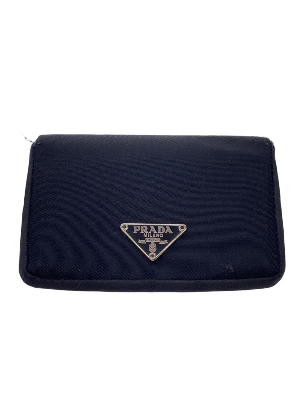 Prada Card Case Wallet Black